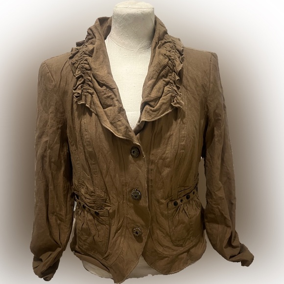 K vintage brown jacket/blazer - Picture 1 of 2